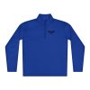 unisex-quarter-zip-pullover-true-royal-front-68b7bc0f4d594.jpg Black Logo Lightweight 1/4 Zip Pullover | Select | XS-XL