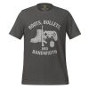 unisex-staple-t-shirt-asphalt-front-68bdf79045640.jpg Boots, Bullets, and Bandwidth | Select | 2-5X
