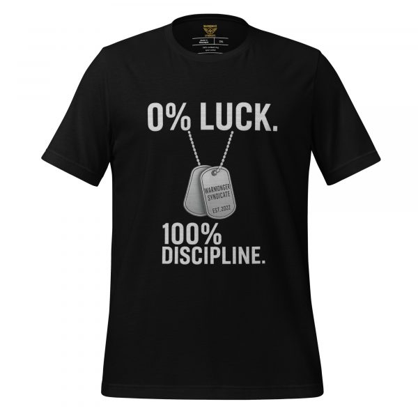 0% Luck 100% Discipline Tee | Select | 2-5X