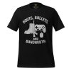 unisex-staple-t-shirt-black-front-68bdf78fe21f1.jpg Boots, Bullets, and Bandwidth | Select | 2-5X