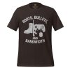unisex-staple-t-shirt-brown-front-68bdf78ff2d80.jpg Boots, Bullets, and Bandwidth | Select | 2-5X