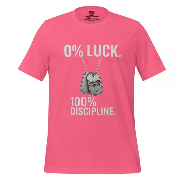 0% Luck 100% Discipline Tee | Select | 2-5X