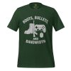 unisex-staple-t-shirt-forest-front-68b545292a5b6.jpg Boots, Bullets, and Bandwidth Tee | Select | S-XL