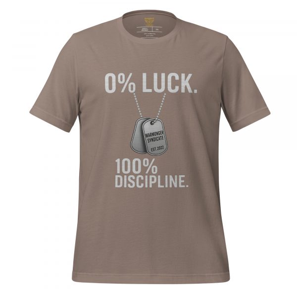 0% Luck 100% Discipline Tee | Select | 2-5X
