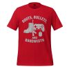 unisex-staple-t-shirt-red-front-68bdf7900ac11.jpg Boots, Bullets, and Bandwidth | Select | 2-5X