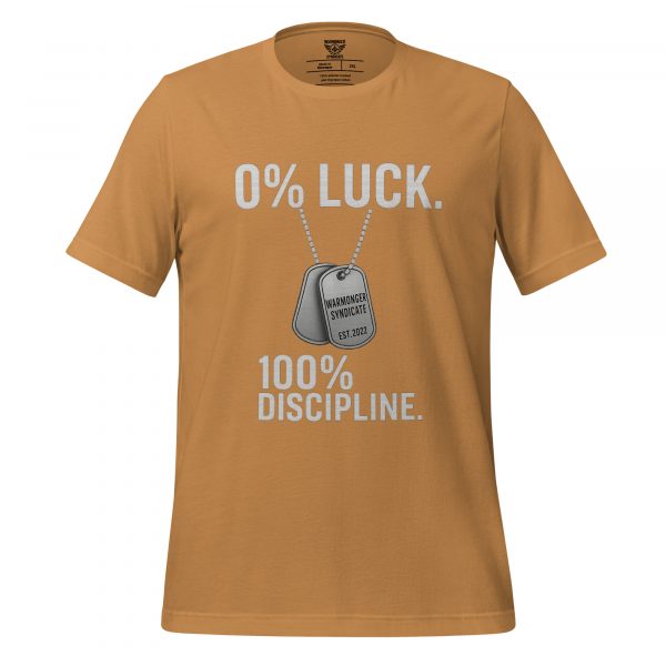 0% Luck 100% Discipline Tee | Select | 2-5X