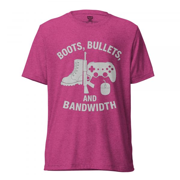 Boots, Bullets, and Bandwidth Tee | Premium Lightweight | XS-XL