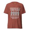 Stacked Like A Fireteam Tee | Premium Lightweight | XS-XL
