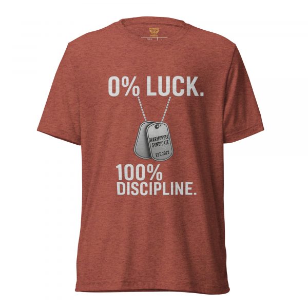 0% Luck 100% Discipline Tee | Premium Lightweight | 2-4X