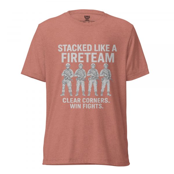 Stacked Like A Fireteam Tee | Premium Lightweight | XS-XL