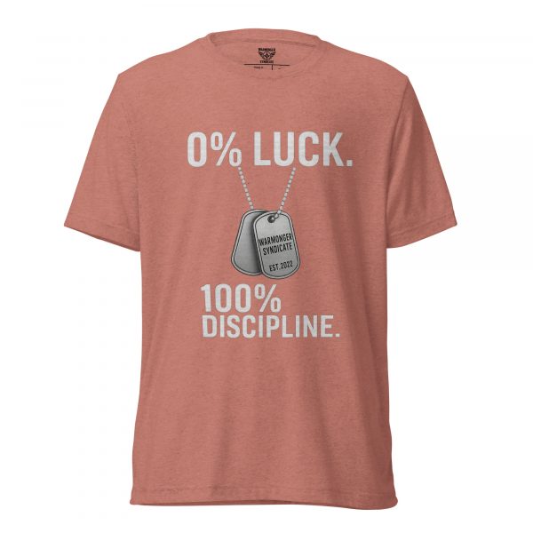 0% Luck 100% Discipline Tee | Premium Lightweight | 2-4X