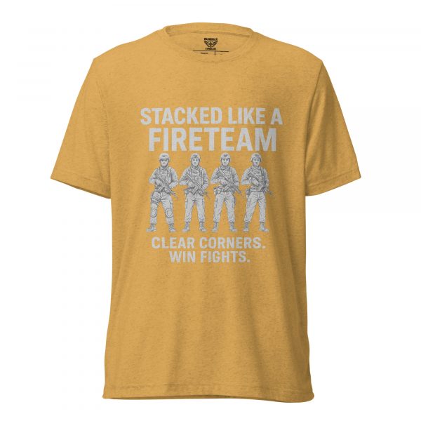 Stacked Like A Fireteam Tee | Premium Lightweight | XS-XL
