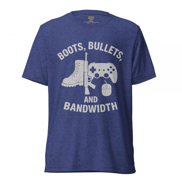 Boots, Bullets, and Bandwidth Tee | Premium Lightweight | 2-4X