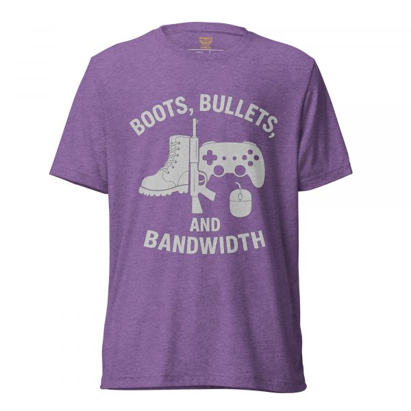 Boots, Bullets, and Bandwidth Tee | Premium Lightweight | 2-4X