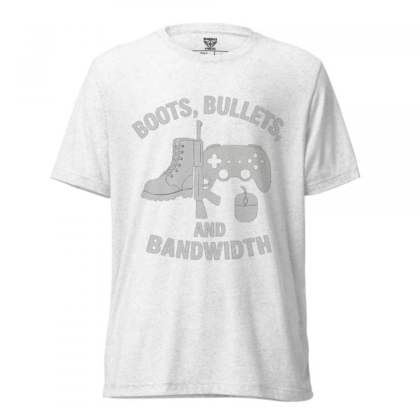Boots, Bullets, and Bandwidth Tee | Premium Lightweight | XS-XL