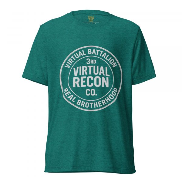 unisex-tri-blend-t-shirt-teal-triblend-front-68bf5a17dacc7.jpg Virtual Battalion Real Brotherhood Tee | Premium Lightweight | 2-4X