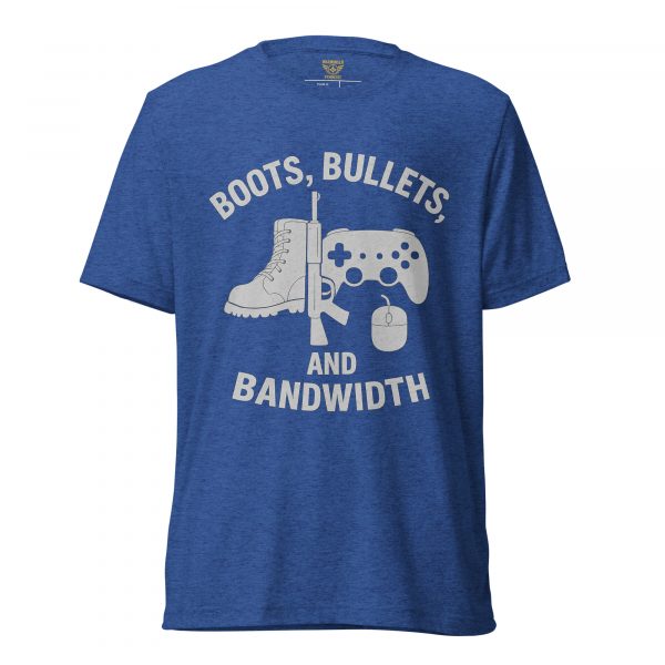 Boots, Bullets, and Bandwidth Tee | Premium Lightweight | XS-XL