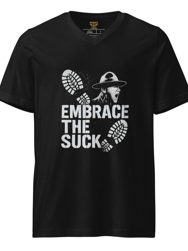 Embrace The Suck Tee | Premium V-Neck | S-XL
