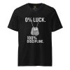 0% Luck 100% Discipline Tee | Premium V-Neck | 2X