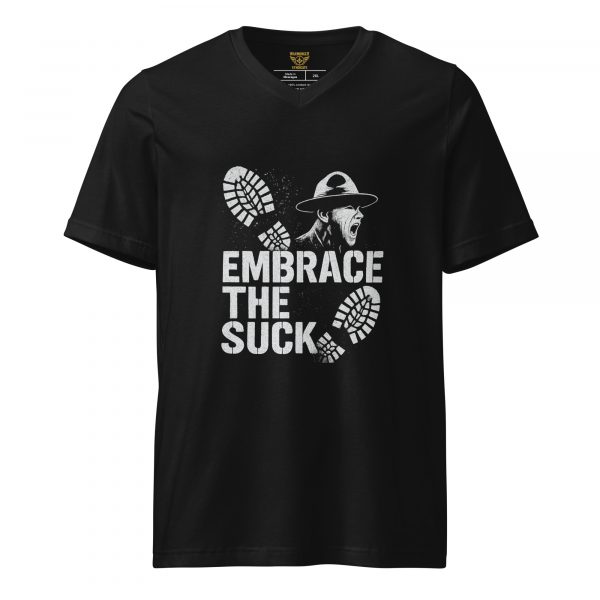 Embrace The Suck Tee | Premium V-Neck | 2X