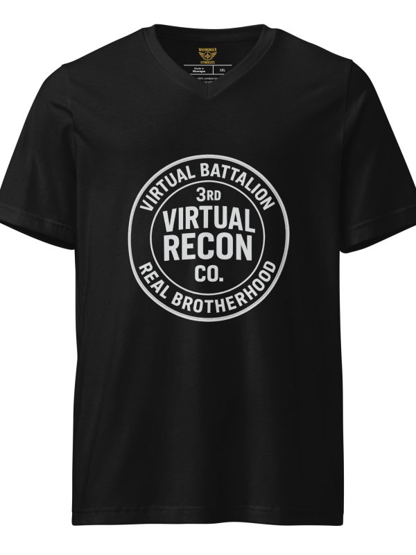 Virtual Battalion Real Brotherhood Tee | Premium V-Neck | 2X