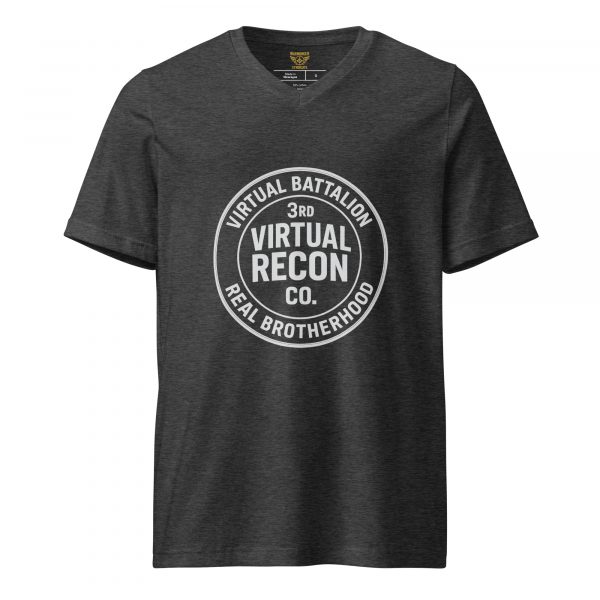 Virtual Battalion Real Brotherhood Tee | Premium V-Neck | S-XL