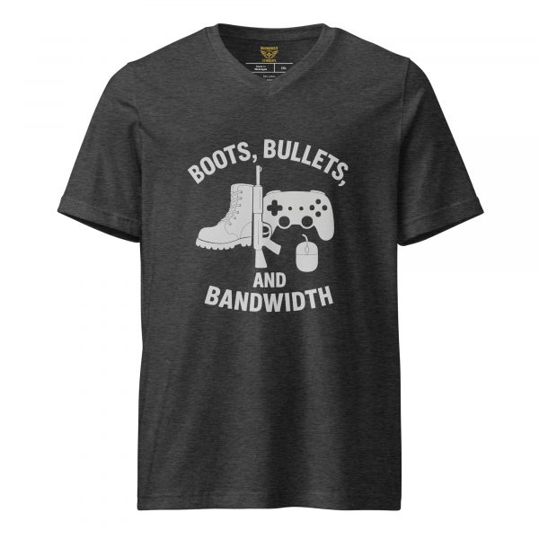 Boots, Bullets, and Bandwidth Tee | Premium V-Neck | 2X