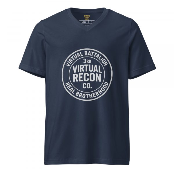 Virtual Battalion Real Brotherhood Tee | Premium V-Neck | S-XL
