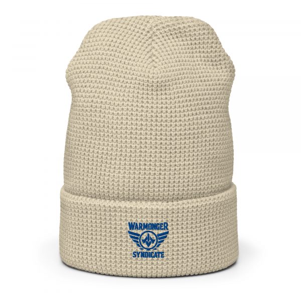 Royale Embroidered Brand Logo Beanie | Waffle