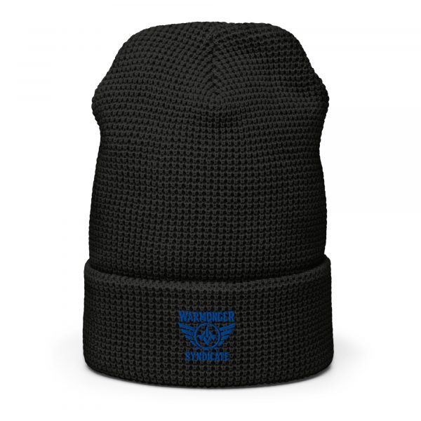 Royale Embroidered Brand Logo Beanie | Waffle