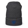 Royale Embroidered Brand Logo Beanie | Waffle