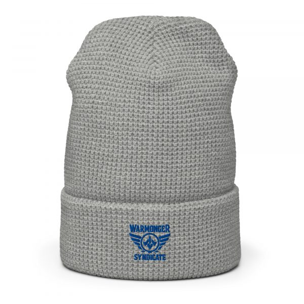 Royale Embroidered Brand Logo Beanie | Waffle