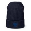 Royale Embroidered Brand Logo Beanie | Waffle