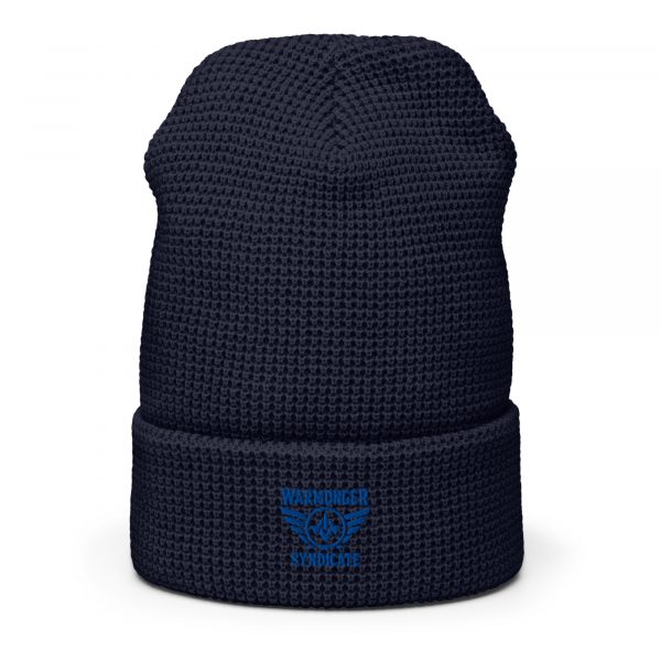 Royale Embroidered Brand Logo Beanie | Waffle
