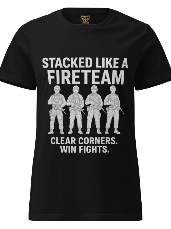 womens-basic-softstyle-t-shirt-black-front-68c36656777ab.jpg Stacked Like A Fireteam Women's Tee | Classic | S-2X