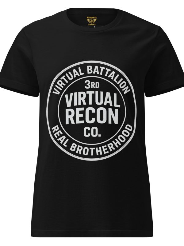 womens-basic-softstyle-t-shirt-black-front-68c3667a8b722.jpg Virtual Battalion Real Brotherhood Women's Tee | Classic | S-2X