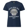 womens-basic-softstyle-t-shirt-navy-front-68c365d7ec2fa.jpg Digital Devil Dogs Women's Tee | Classic | S-2X