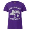 Boots, Bullets, and Bandwidth Women's Tee | Classic | S-2X