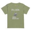 0% Luck 100% Discipline Women’s High-Waisted Tee | Premium | S-XL