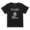 0% Luck 100% Discipline Women’s High-Waisted Tee | Premium | S-XL