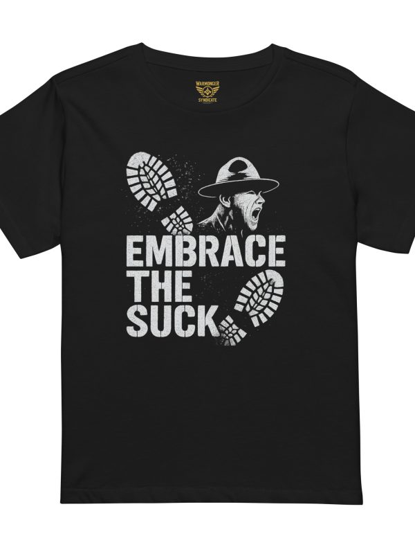 Embrace The Suck Women’s High-Waisted Tee | Premium | S-XL