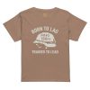Born To Lag Trained To Lead Women’s High-Waisted Tee | Premium | S-XL