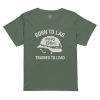 Born To Lag Trained To Lead Women’s High-Waisted Tee | Premium | S-XL