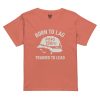 Born To Lag Trained To Lead Women’s High-Waisted Tee | Premium | S-XL