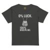 0% Luck 100% Discipline Women’s High-Waisted Tee | Premium | S-XL