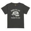 Born To Lag Trained To Lead Women’s High-Waisted Tee | Premium | S-XL