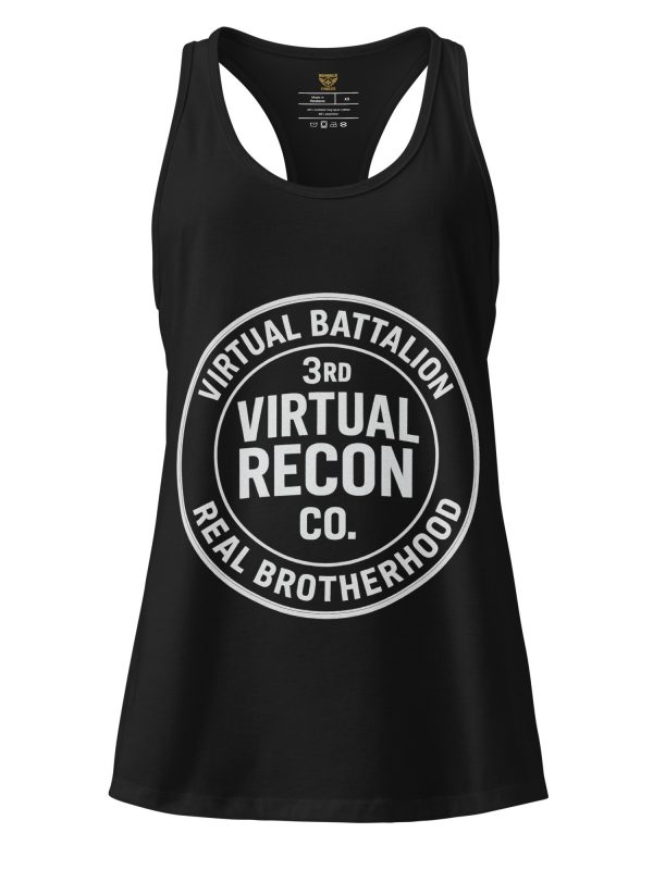 womens-ideal-racerback-tank-top-black-front-68c3abc44e1f0.jpg Virtual Battalion Real Brotherhood Women’s Fitted Racerback Tank Top | Select | XS-2X