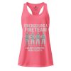 Stacked Like A Fireteam Women’s Fitted Racerback Tank Top | Select | XS-2X