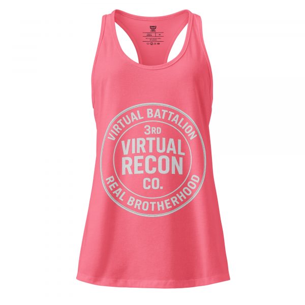 Virtual Battalion Real Brotherhood Women’s Fitted Racerback Tank Top | Select | XS-2X