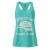 Born To Lag Trained To Lead Women’s Fitted Racerback Tank Top | Select | XS-2X